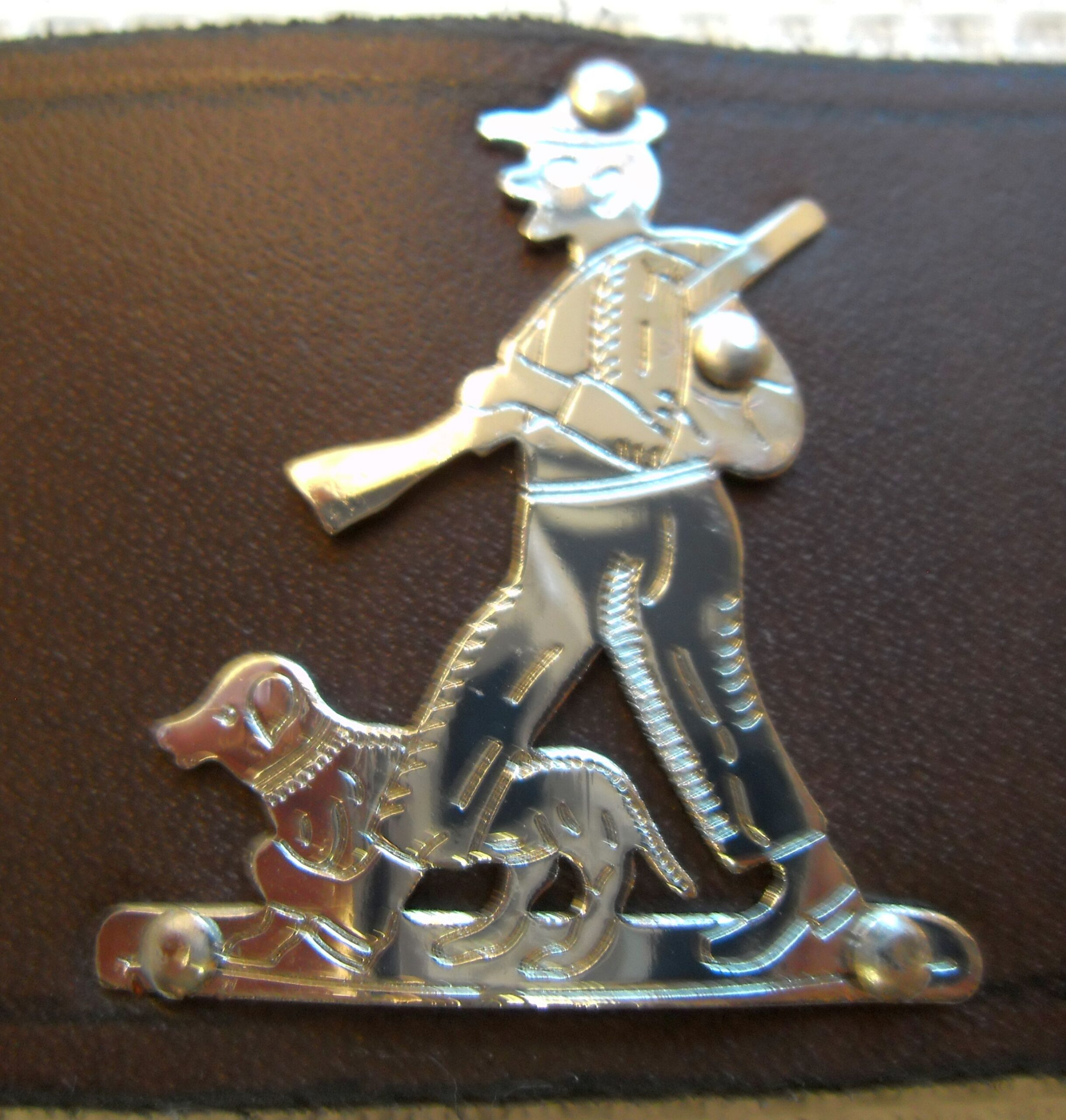 Jagdguertel Jaegermotiv Dackel